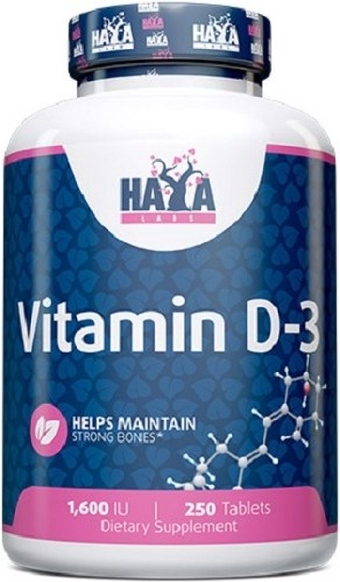 Vitamin D-3 1600IU 250tabl