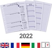 Kalpa 6235-23 Pocket (Junior) Agenda Vulling Wekelijks DE EN FR IT 2023