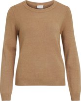 Vila Ril O-Neck L/S Knit Top Dames Trui  - Maat M