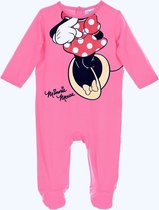 Disney Minnie Mouse onesie / pyjama / boxpak - donkerroze - maat 80 (18 maanden)