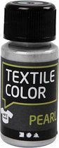 textielverf Pearl 50 ml zilver
