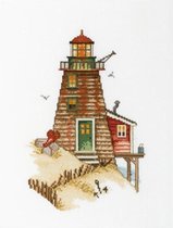 Lighthouse Crab / Vuurtoren Krab Aida RTO Borduurpakket M393