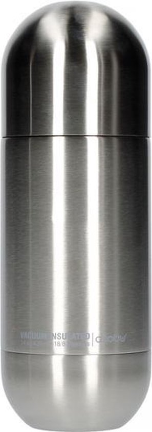 Asobu - Orb Bottle - 420 ml Zilver - Vacuum Insulated Thermos