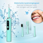 ERI Elektrische Tandsteen Verwijderaar en Tandenborstel – Tandplak – Mondverzorging – Tandsteenhaakje – Muntgroen