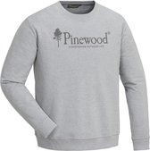 Sunnaryd Light Grey Melange Sweater Heren