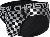 Andrew Christian Metallic Icon Brief - Maat M - Heren Slip - Metallic Look - Mannen Ondergoed