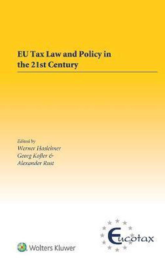 EU Tax Law and Policy in the 21st Century - cover