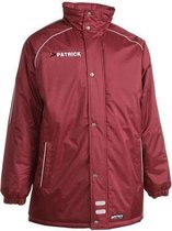 Patrick Girona Coachvest Heren - Bordeaux / Wit | Maat: 4XL