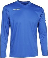 Patrick Pat105 Voetbalshirt Lange Mouw Kinderen - Royal | Maat: 9/10