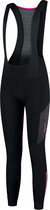 Rogelli Glory Lange Fietsbroek - Met Bretels - Dames - Zwart - Maat M