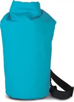Waterdichte duffel bag/plunjezak/dry bag 15 liter blauw - Waterdichte reistassen