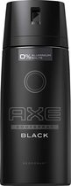 Axe Black Deodorant - 6 x 150 ml - Voordeelverpakking