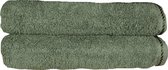 ARTG® Towelzz - AR036 - Douche - Badhanddoek - 100% katoen - 70 x 140 cm - Leger Groen - Army Green  - Set 2 stuks