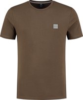 Hugo Boss Tales 1 T-shirt - Mannen - Bruin - Grijs