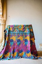 Vintage kantha quilt - sprei - deken