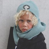 KMDB Knitwear Muts & Sjaal Set Mintgroen