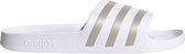 Adidas slippers Adilette - UK 12 (maat 47) - wit/zilver