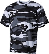 MFH - US T-Shirt - Skyblue camo - 170 g/m² - MAAT M