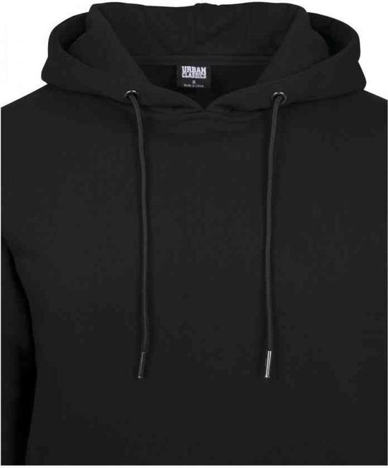 Sweat à capuche Basic Terry noir - L - Urban Classics