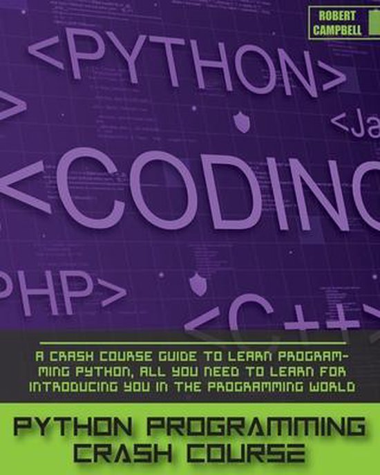 Programming- Python Programming Crash Course - cover