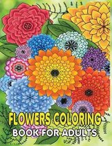 Flowers Coloring Book For Adults
