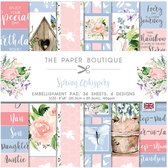 The Paper Boutique Embellishment - Spring Whispers - 8x8 inch - 36 stuks