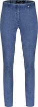 Robell Marie Dames Comfort Stretch - Jeans Broek - Blauw - Maat 50