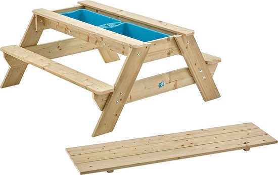 TP toys Sandpit picnic table - Zandbak en picknicktafel voor 4 kinderen