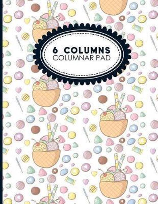 6 Columns Columnar Pad 6 Columns Columnar Pad 9781979719087 Moito
