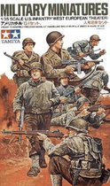 1:35 Tamiya 35048 US Infantery W-Europe - 8 Figures Plastic Modelbouwpakket