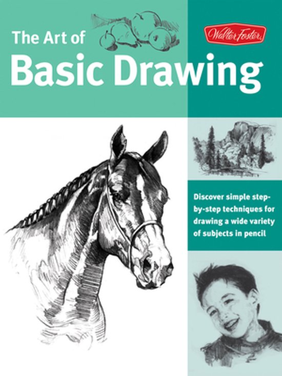 Boek cover Art of Basic Drawing van Walter Foster Creative Team (Paperback)