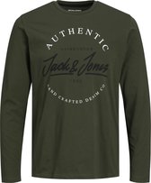 JACK&JONES JJHERRO TEE LS CREW NECK Heren T-shirt - Maat XXL