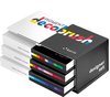 Karin - Pigment DecoBrush Acrylmarkers  - set van 36 - Designer Colors