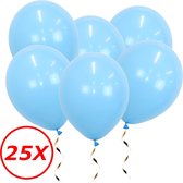 Lichtblauwe Ballonnen Gender Reveal Babyshower Versiering Verjaardag Versiering Blauwe Helium Ballonnen Feest Versiering 25 Stuks