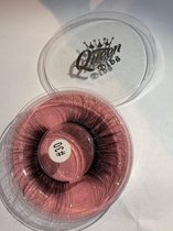 Queen Dibs 30  - Nep wimpers 3D - met wimperlijm - 1paar - natural wimpers- valse wimpers- volume wimpers - natuurlijke look - fake eyelashes wispies - luxe lashes -  make-up - tiktok