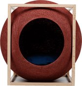 The Clay Cube Wood Edition - Meyou Paris. Lit pour chat de Luxe design français