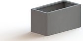 MySteel Verzinkt staal plantenbak Texas 400x800   - Hoogte: 600mm