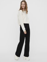 VERO MODA VMKammie Mr Straight Jersey Pant ZWARTDames Broek  L X L34