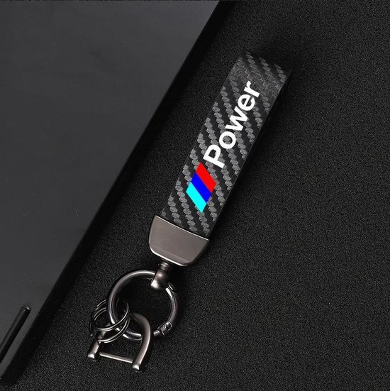 Power Keychain - Convient pour : BMW M - Voiture - Cadeau - Voiture - Porte- clés | bol