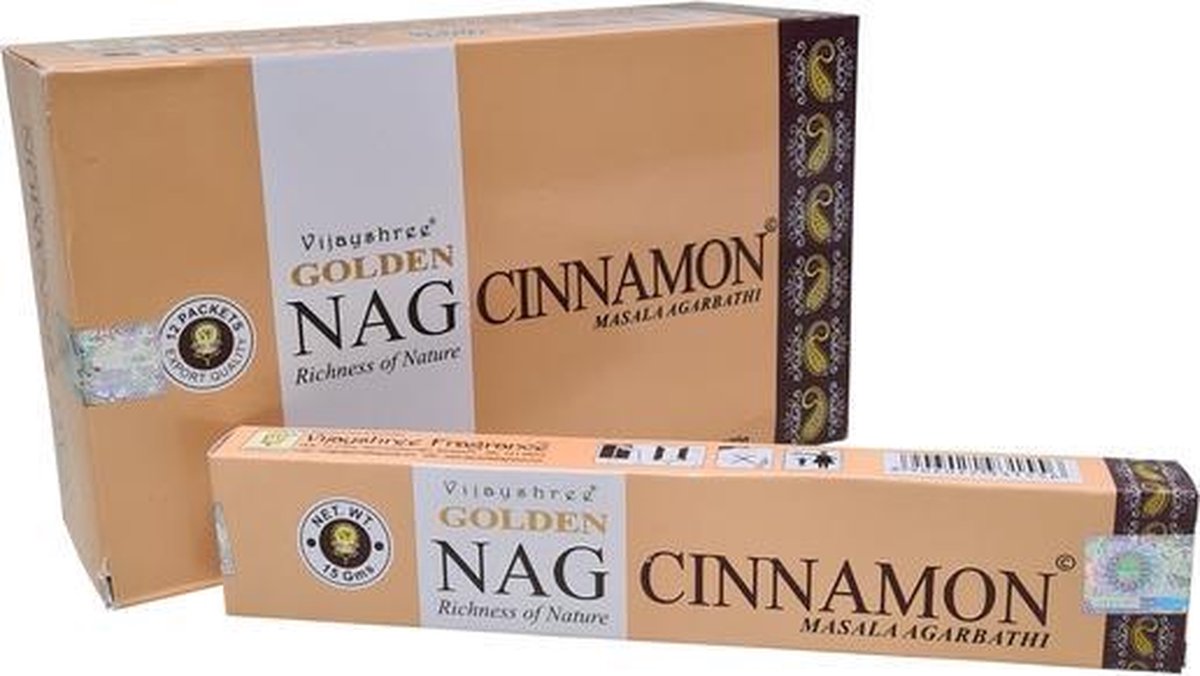 Goedkoopste Golden Nag Cinnamon 15 gr 12 pakjes