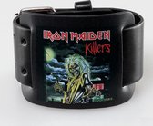 Iron Maiden Killers Leren Polsband