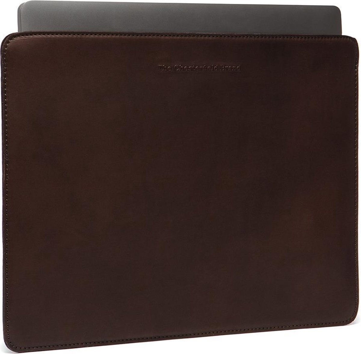 The Chesterfield Brand Leren Laptop Sleeve Bruin Marbella 13 Inch