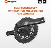 Magene P325CS crankstel - vermogensmeter - powermeter - ANT+ - Bluetooth - 172.5mm 50/34