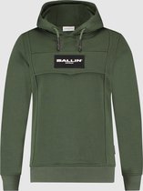 Ballin Amsterdam -  Jongens Regular Fit   Hoodie  - Groen - Maat 176