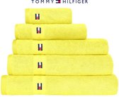Tommy Hilfiger Hoogwaardig 100% Katoenen Handdoek Hotel Kwaliteit Extra - Geel - 50 x 100 cm