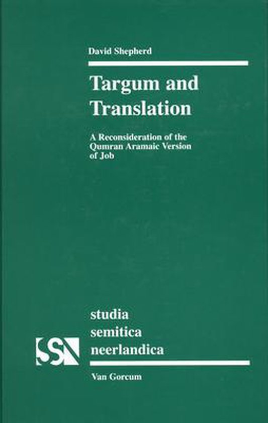 Cover van het boek 'Targum and translation / druk 1' van D. Shepherd