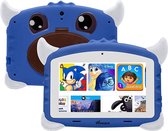 Kindertablet pro Blauw - kidstablet - Disney+ Netflix - Tablet 7 inch - 32GB - 8.1 android - vanaf 2 jaar - Scherp hd beeld - leerzame tablet voor kinderen - Wifi - Bluetooth - voor-achter ca