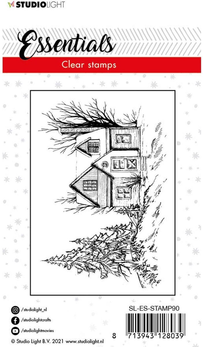 Studio Light Essentials clear stamp Christmas scenery Nr.9 | bol.com