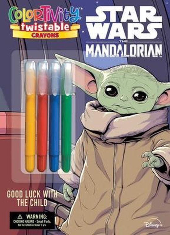 Color & Activity with Twistable Crayons- Star Wars the Manda ... - cover