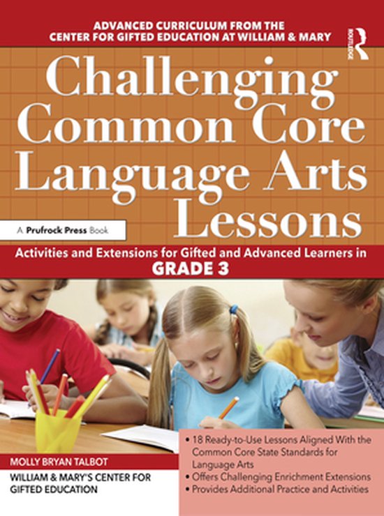 Challenging Common Core Language Arts Lessons - cover